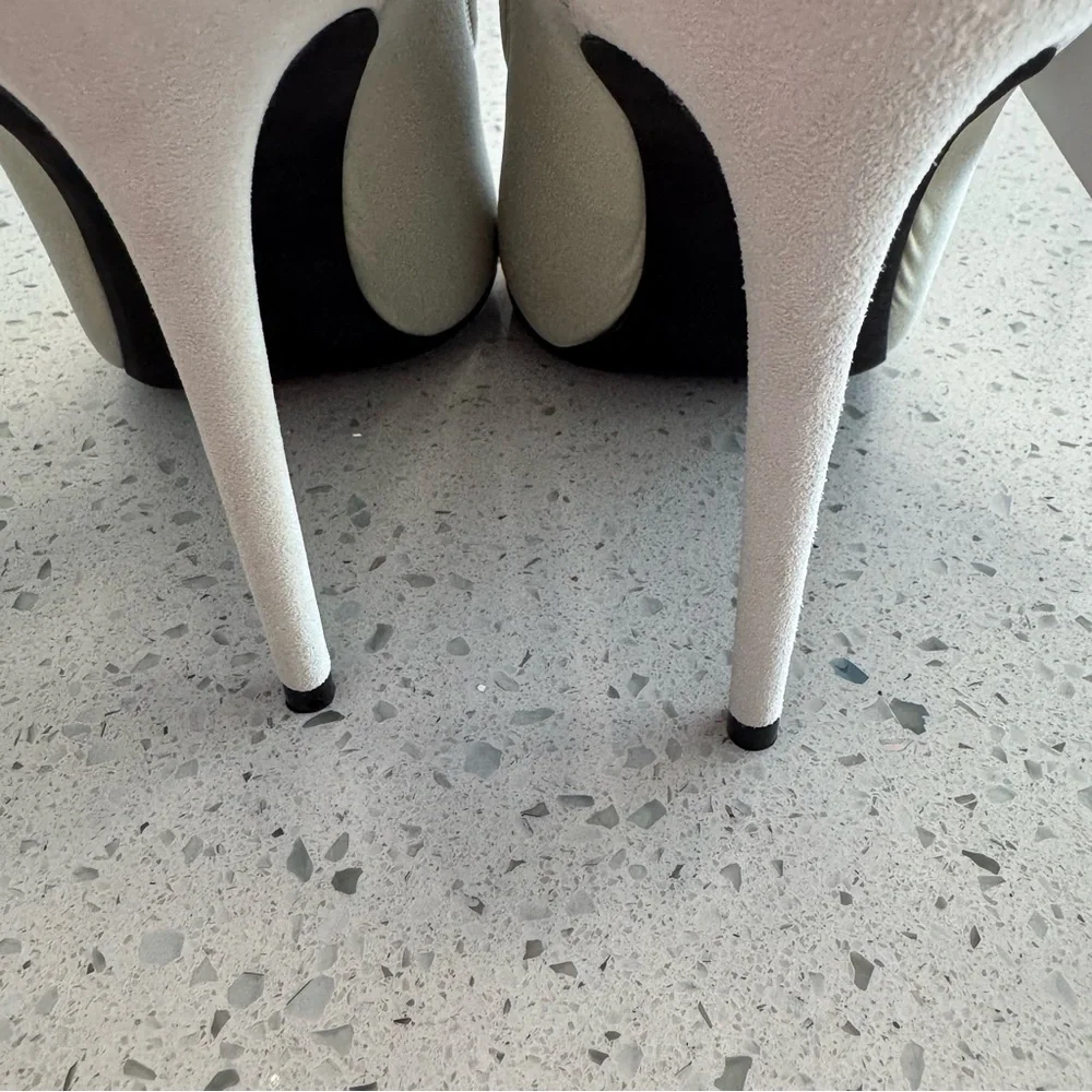 Off-White Women's White Heels - Picture 7 of 16